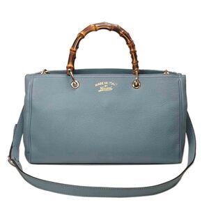 GUCCI Bamboo Shopper Tote Bag